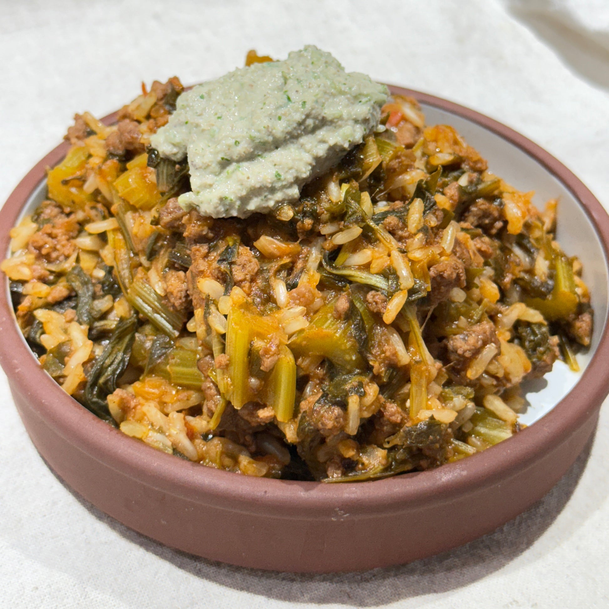 Spanakorizo - Spinach and Rice