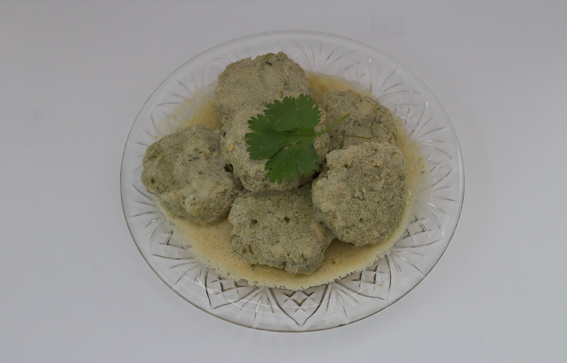 Thai Coconut Green Meatballs