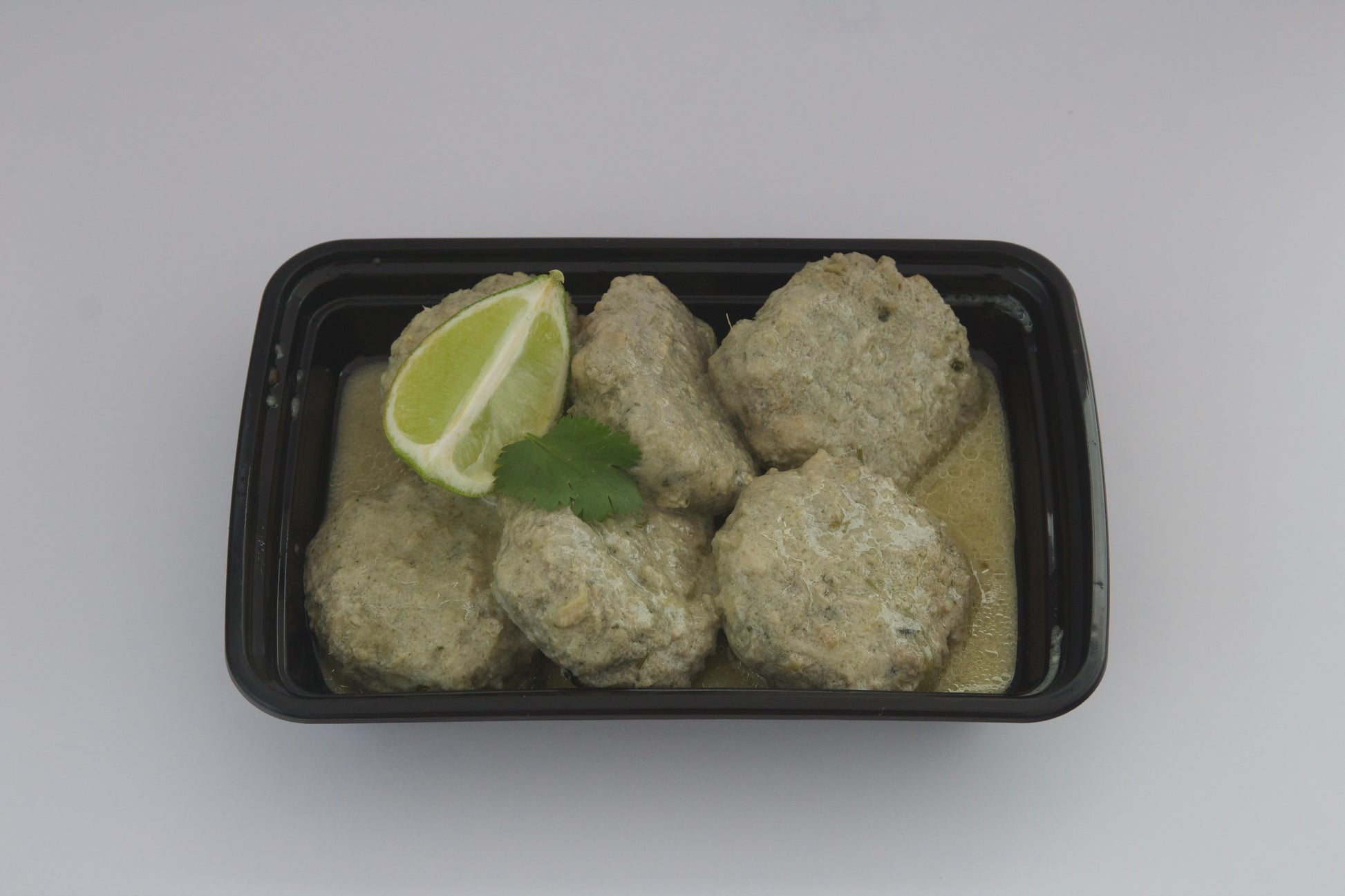Thai Coconut Green Meatballs